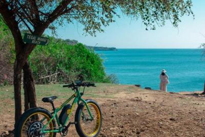 Jimbaran Beach E-Bike Half Day Tour Jimbaran Beach E-Bike Half Day Tour