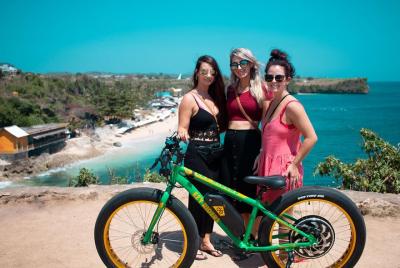 Uluwatu Temple Balangan Beach E-Bike Half Day Tour  Uluwatu Temple Balangan Beach E-Bike Half Day Tour