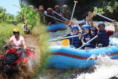 Best Combination: Quad Biking and White Water Rafting  Best Combination: Quad Biking and White Water Rafting