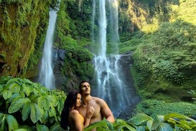 Surprising hike to 7 waterfall, Fabulous Bali jungle getaway for 