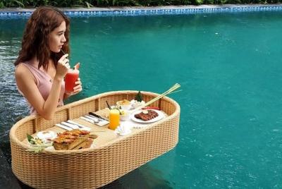 Bali Floating Pool Lunch at Beach View Restaurant Nusa Dua