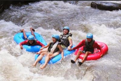 Adventurous Tubing Voyage in Ayung River and Kanto Lampo Best Waterfall Adventurous Tubing Voyage in Ayung River and Kanto Lampo Best Waterfall