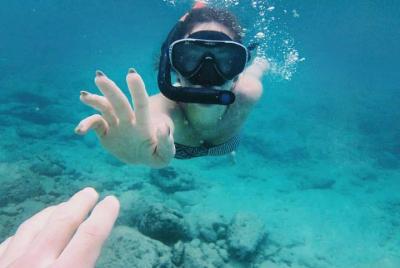 Blue Lagoon Snorkeling and Lunch with Visit Tukad Cepung Waterfal