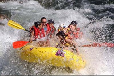 Private Day Trip Enjoy Ayung River Tubing-Bali Private Day Trip Enjoy Ayung River Tubing-Bali's Beautiful Tegenungan Waterfall