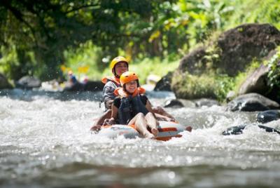 Private Day Trip Enjoy Ayung River Tubing-Bali Private Day Trip Enjoy Ayung River Tubing-Bali's Beautiful Tirta Empul Temple