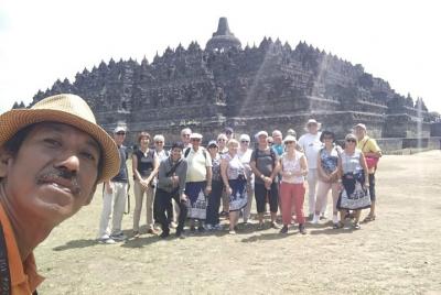 Cruiseline Semarang Port " Borobudur Mystical Stone Temple" Cruiseline Semarang Port