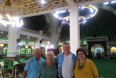 Semarang city tour shared group for AIDA (German guide)