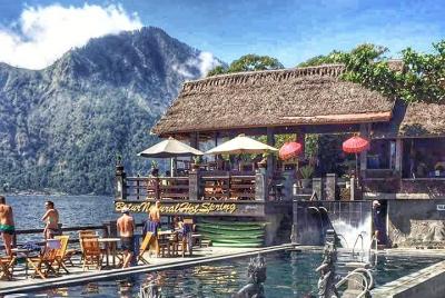 Private Tours : Natural Hot Spring, Batur Volcano and Waterfall