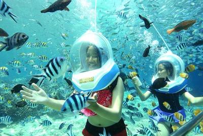 Watersport Activity Package : Sea Walker, Banana Boat & Jet Ski  Watersport Activity Package : Sea Walker, Banana Boat & Jet Ski