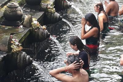 Bali Private Guided Tour : Swing Waterfall Volcano Tirta Empul - 