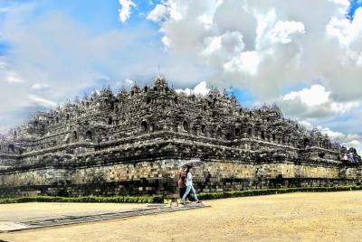 Borobudur,Prambanan and Merapi Volcano Tour .