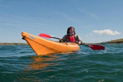 Sea kayaking along the Clare coastline. Clare. Guided. 2½ hours. Sea kayaking along the Clare coastline. Clare. Guided. 2½ hours.