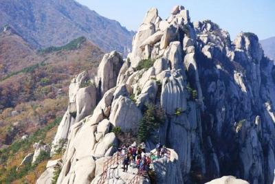 Hiking tour in Seoraksan National Park with Korean authentic chic Hiking tour in Seoraksan National Park with Korean authentic chic