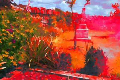 Make a contemporary artwork, with light refreshments. Cliffs of M