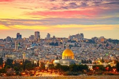 Jerusalem Old City & Mount Zion from Jerusalem  Jerusalem Old City & Mount Zion from Jerusalem