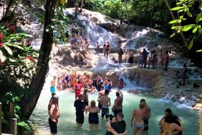 Dunn Dunn's River Falls and Fern Gully Highlight Adventure Tour from Ocho Rios