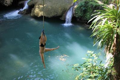 YS Falls and The Pelican Bar Adventure Tour from Ocho Rios YS Falls and The Pelican Bar Adventure Tour from Ocho Rios