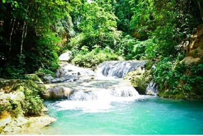 Blue Hole Secret Falls from Ocho Rios Blue Hole Secret Falls from Ocho Rios