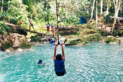 Shared Tour: Irie Blue Hole & Secret Falls Adventure Tour from Oc Shared Tour: Irie Blue Hole & Secret Falls Adventure Tour from Oc