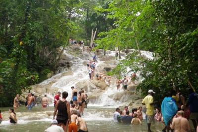 Private Dunn Private Dunn's River Falls and Martha Brae River Rafting w/ Entra