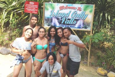 Blue Hole Secret Falls - from Montego Bay & Rosehall Hotels Blue Hole Secret Falls - from Montego Bay & Rosehall Hotels