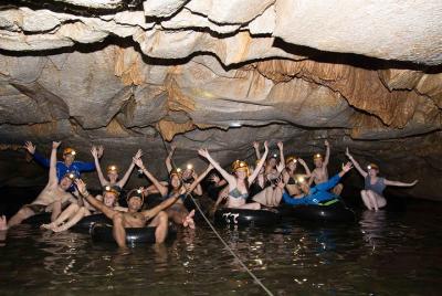 Tham Nam Cave Adventure - Vang Vieng  Tham Nam Cave Adventure - Vang Vieng