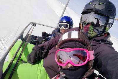 Skiing with LESA Skiing with LESA