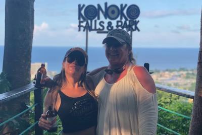 Konoko Falls & Bamboo Beach from Ocho Rios Private Tour