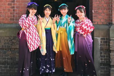 Put on  Put on 'Hakama' and travel back in time at Hakodate