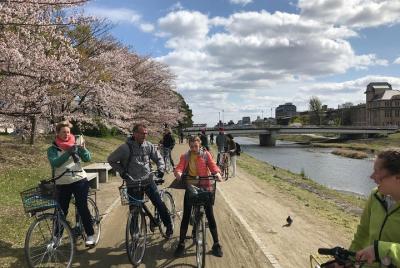 Cycle Around Kyoto Hidden Gems & Gion NightWalk