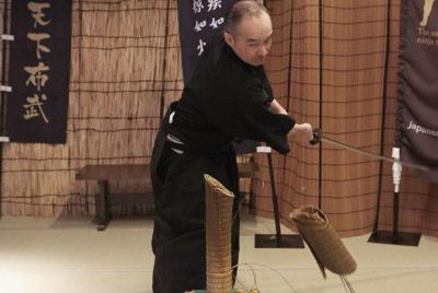 Samurai Sword Experience Tameshigiri at Samurai and Ninja Museum 