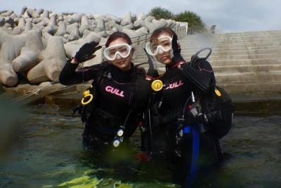 【Okinawa・Motobu Area】Stand-Up Paddling +Trial Diving for couples 【Okinawa・Motobu Area】Stand-Up Paddling +Trial Diving for couples