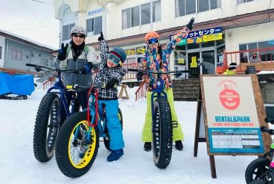 Nagano a Brand-New Snow Bike Activity, Yuki Chari Nagano a Brand-New Snow Bike Activity, Yuki Chari