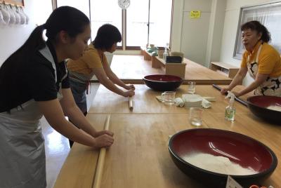Making Soba Experience Making Soba Experience
