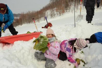 Furano local winter farming experience Furano local winter farming experience