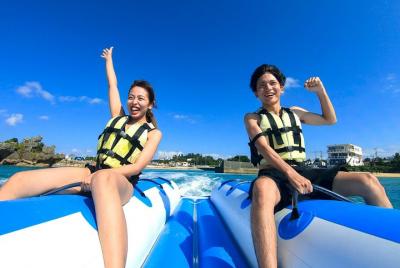 Let Let's enjoy twice as much as a set! / Blue cave snorkel + banana boat