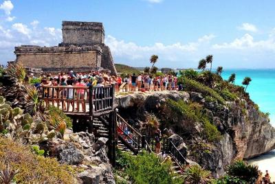 Tour to Tulum, Coba, Cenote and Playa del Carmen from Cancun and  Tour to Tulum, Coba, Cenote and Playa del Carmen from Cancun and