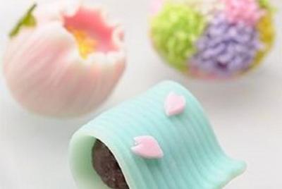 After the workshop experience production of Japanese sweets produ After the workshop experience production of Japanese sweets produ