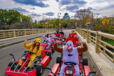 Street Osaka GoKart Tour with Funny Costume Rental Street Osaka GoKart Tour with Funny Costume Rental