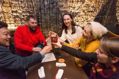 Night tour tasting World's unique sake