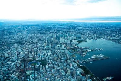 [40 Minutes] Tokyo-Yokohama Tour: Shoreline Helicopter Tour