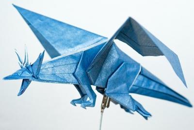 Online Creative Origami Making with an Origami Artist