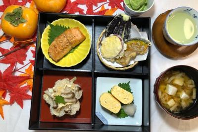 Japanese autumn lunch Japanese autumn lunch
