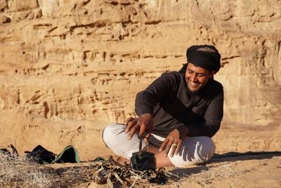 Half-Day Jeep and Hiking Bedouin Tour from Wadi Rum Village Half-Day Jeep and Hiking Bedouin Tour from Wadi Rum Village