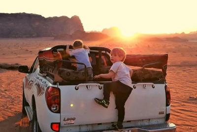 Jordan Horizons Tours : 02 Hrs Jeep tour in Wadi Rum 