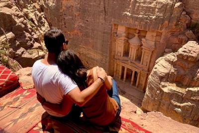 Private 3 Hours Inside Petra Tour: Treasury from the Top Off the  Private 3 Hours Inside Petra Tour: Treasury from the Top Off the