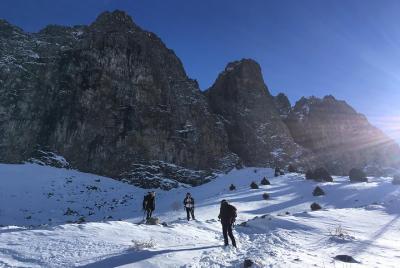 Winter Hiking to the Mynzhylki Plateau Winter Hiking to the Mynzhylki Plateau