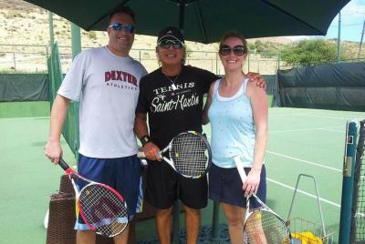 St Martin/St Maarten Private Tennis Lesson for Two People St Martin/St Maarten Private Tennis Lesson for Two People
