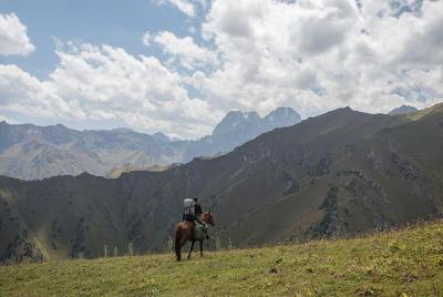 Horse riding in Kyrgyzstan, Truly Nomadic Land  Horse riding in Kyrgyzstan, Truly Nomadic Land