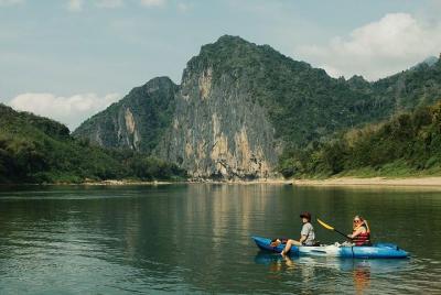 Private tours: Half day kayaking at the Nam Khan River Explorer Private tours: Half day kayaking at the Nam Khan River Explorer